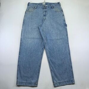 Vintage Cherokee‎ Carpenter Jeans Mens 36x30 (34x28.5) Baggy Faded Grunge Skater